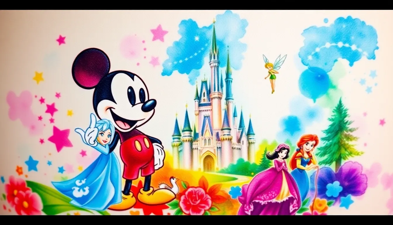50+ Magical Disney Tattoo Ideas That Will Bring Your Childhood Dreams to Life 14 50+ Magical Disney Tattoo Ideas That Will Bring Your Childhood Dreams to Life 13