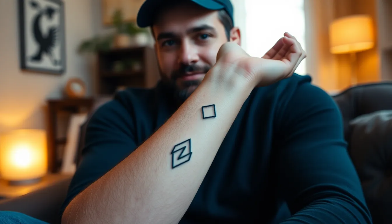 50+ Easy Tattoo Ideas for Men: Simple Designs for Your First Ink 14 50+ Easy Tattoo Ideas for Men: Simple Designs for Your First Ink 13