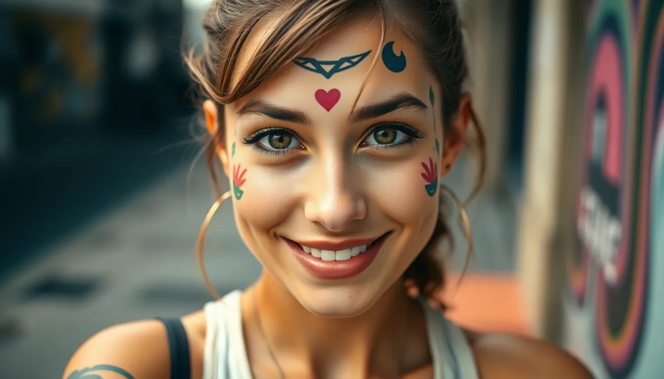 50+ Bold Face Tattoo Ideas That Actually Look Amazing in 2025 14 50+ Bold Face Tattoo Ideas That Actually Look Amazing in 2025 13