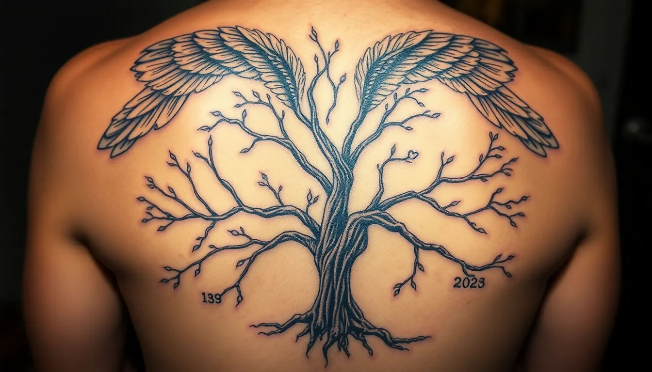50+ Stunning Family Tree Tattoo Ideas That Honor Your Loved Ones Forever 14 50+ Stunning Family Tree Tattoo Ideas That Honor Your Loved Ones Forever 13
