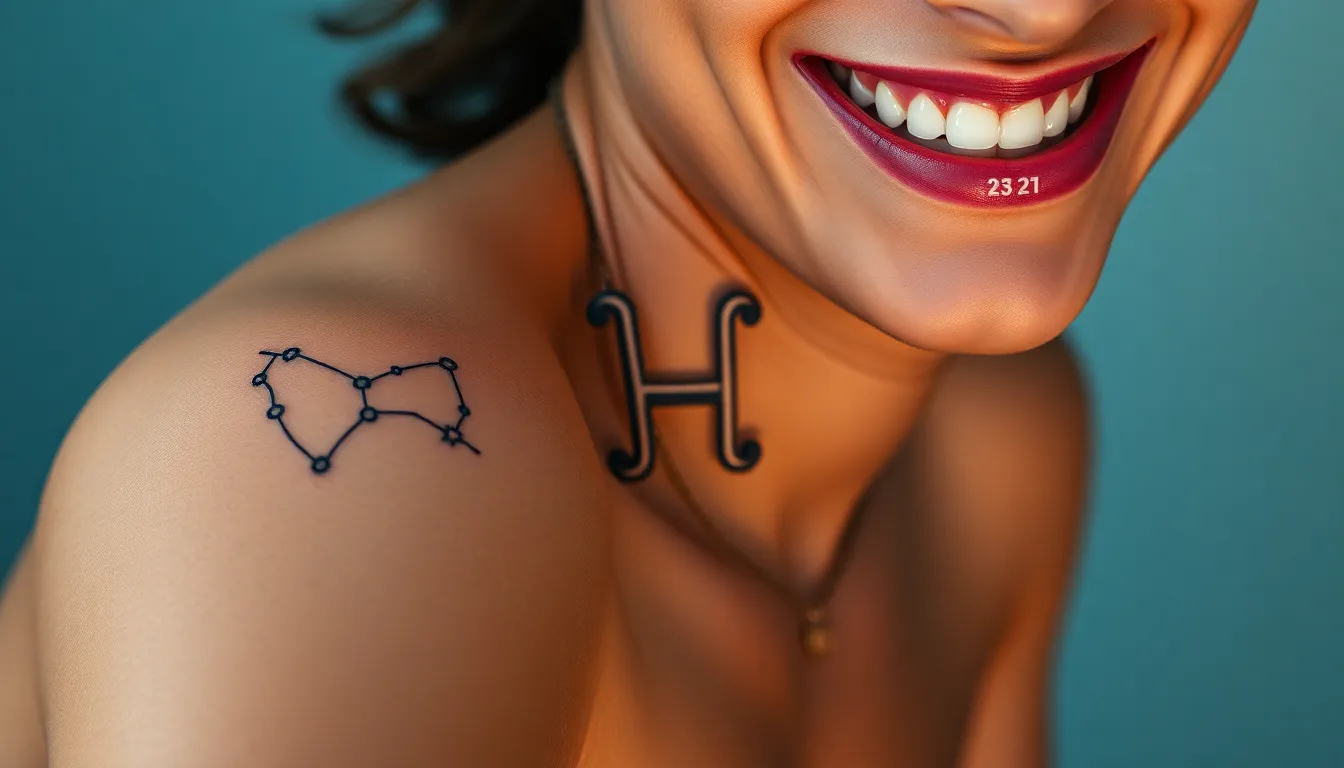 27 Stunning Gemini Tattoo Ideas That Perfectly Capture Your Twin Nature 14 27 Stunning Gemini Tattoo Ideas That Perfectly Capture Your Twin Nature 13