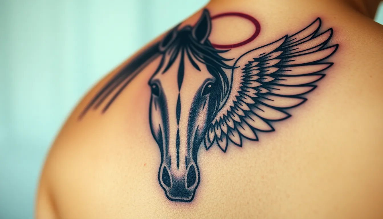 50+ Stunning Horse Tattoo Ideas: From Realistic Portraits to Minimalist Designs 14 50+ Stunning Horse Tattoo Ideas: From Realistic Portraits to Minimalist Designs 13