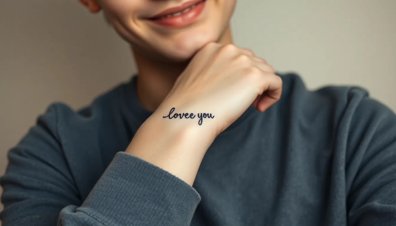 47 Beautiful I Love You Tattoo Ideas That Express Your Heart Perfectly 14 47 Beautiful I Love You Tattoo Ideas That Express Your Heart Perfectly 13
