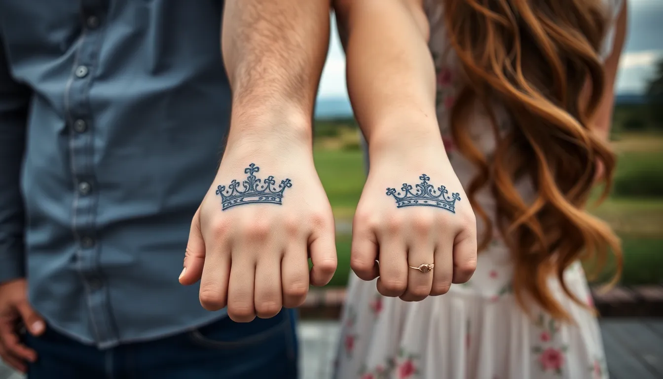 50+ Stunning King and Queen Tattoo Ideas for Couples in 2025 14 50+ Stunning King and Queen Tattoo Ideas for Couples in 2025 13