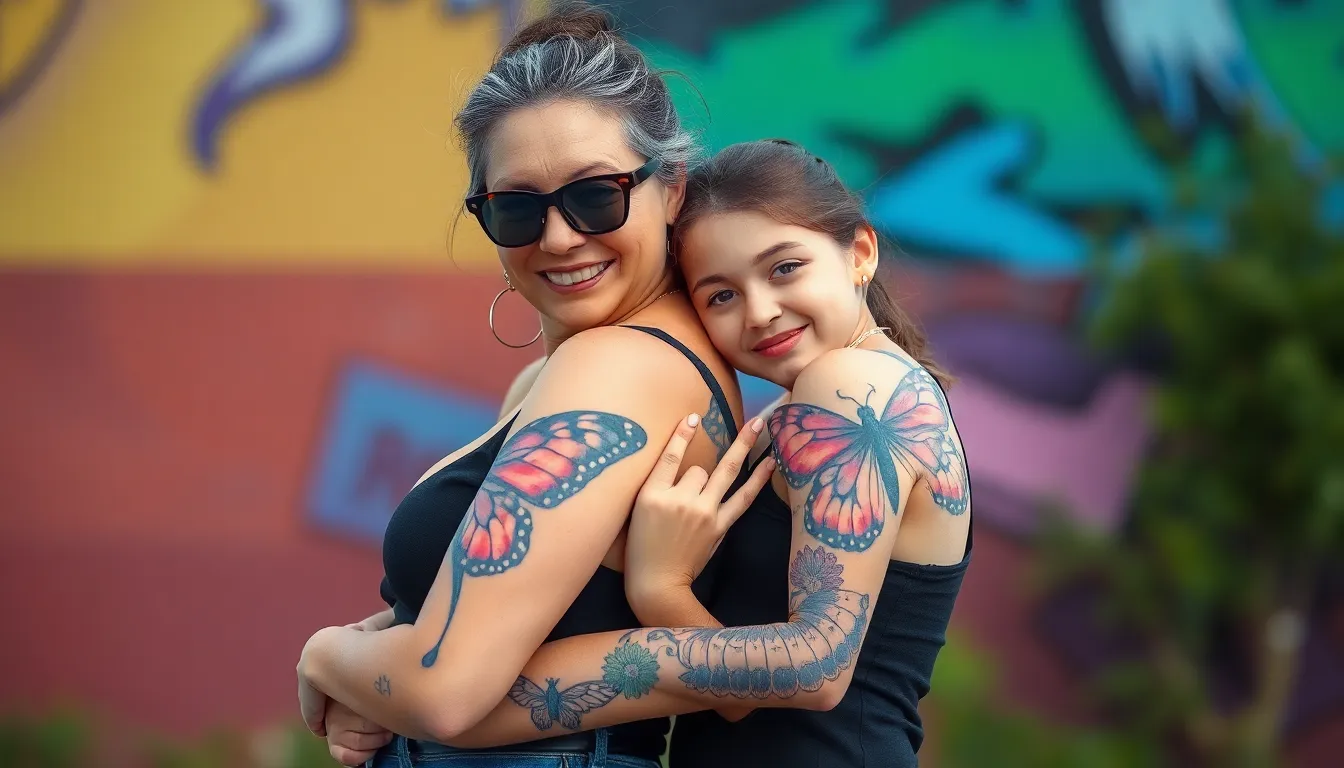 50+ Beautiful Mother Daughter Tattoo Ideas to Celebrate Your Unbreakable Bond 14 50+ Beautiful Mother Daughter Tattoo Ideas to Celebrate Your Unbreakable Bond 13