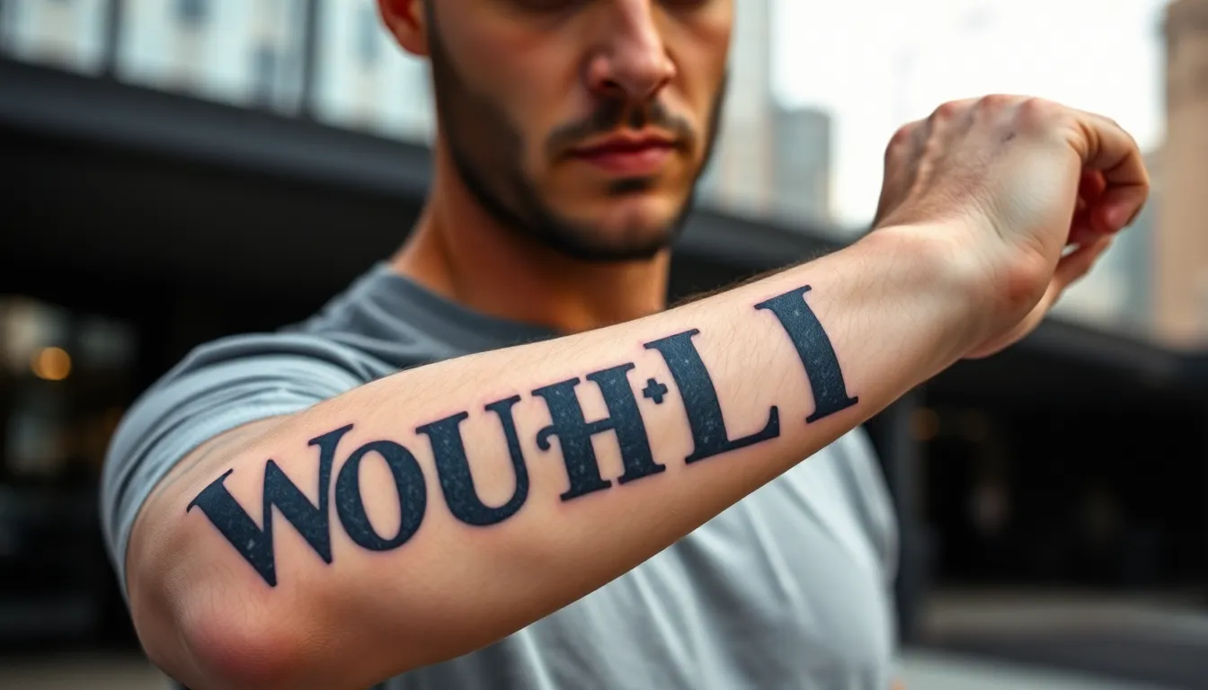 50+ Meaningful Name Tattoo Ideas for Men: From Classic to Modern Designs 14 50+ Meaningful Name Tattoo Ideas for Men: From Classic to Modern Designs 13