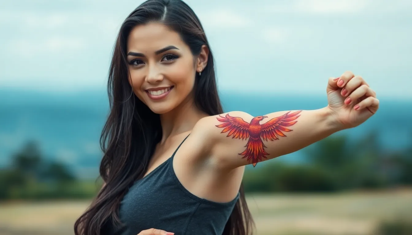 50+ Stunning Phoenix Tattoo Ideas for Women: Designs That Symbolize Rebirth & Strength 14 50+ Stunning Phoenix Tattoo Ideas for Women: Designs That Symbolize Rebirth & Strength 13