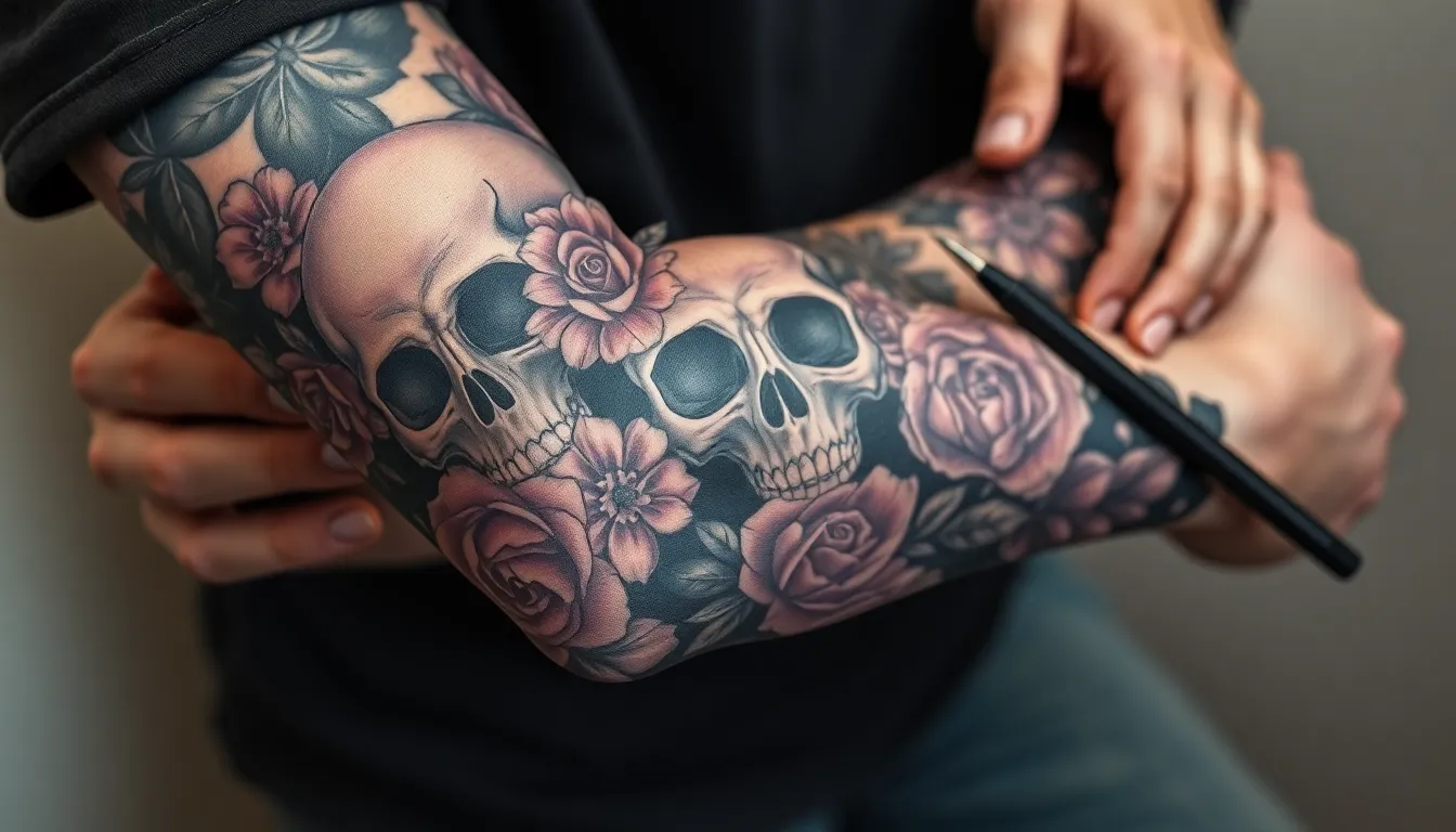 50+ Skull Tattoo Ideas: From Sugar Skulls to Realistic Designs (2025 Guide) 14 50+ Skull Tattoo Ideas: From Sugar Skulls to Realistic Designs (2025 Guide) 13