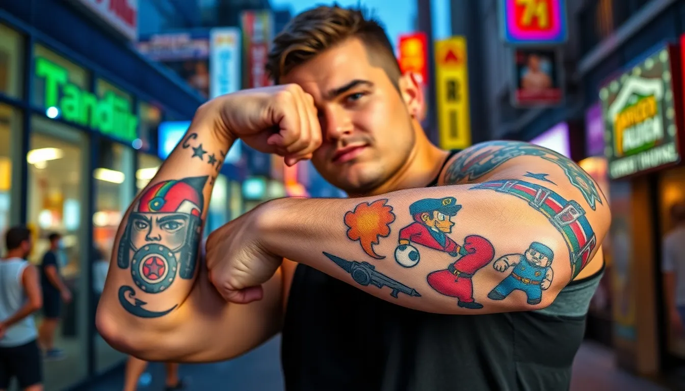50+ Epic Tattoo Bicep Ideas That Will Transform Your Arms in 2025 14 50+ Epic Tattoo Bicep Ideas That Will Transform Your Arms in 2025 13