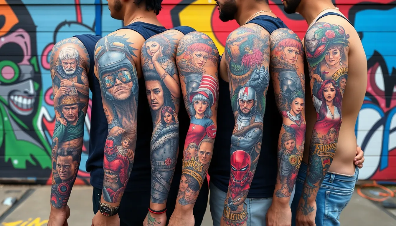 50+ Stunning Tattoo Design Sleeve Ideas That Will Transform Your Arm Into Art 14 50+ Stunning Tattoo Design Sleeve Ideas That Will Transform Your Arm Into Art 13