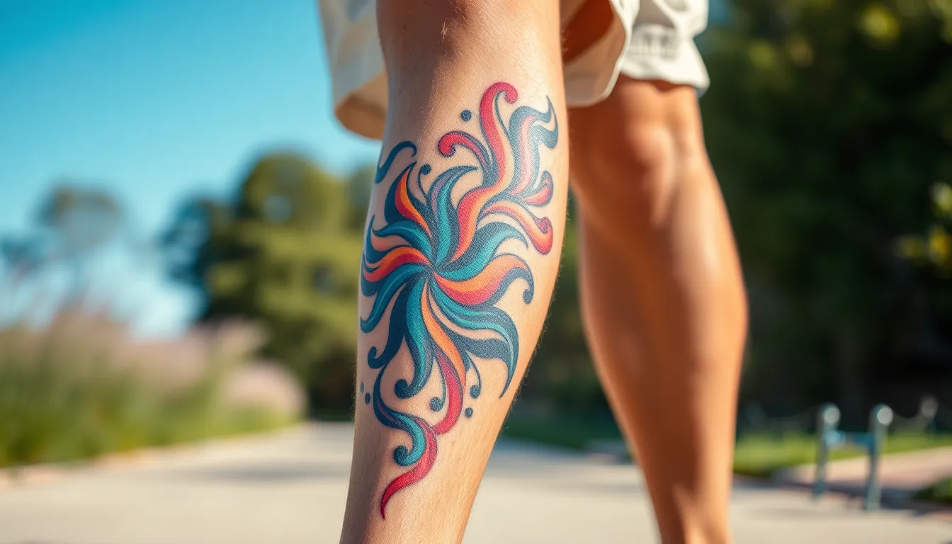 50+ Stunning Calf Tattoo Ideas: Bold Designs & Meaningful Art for Every Style 14 50+ Stunning Calf Tattoo Ideas: Bold Designs & Meaningful Art for Every Style 13