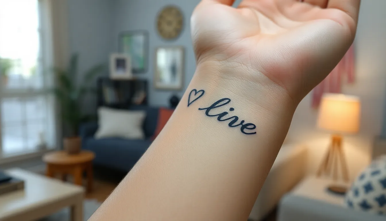 50+ Beautiful Tattoo Ideas for Children's Names That Parents Actually Love 14 50+ Beautiful Tattoo Ideas for Children's Names That Parents Actually Love 13