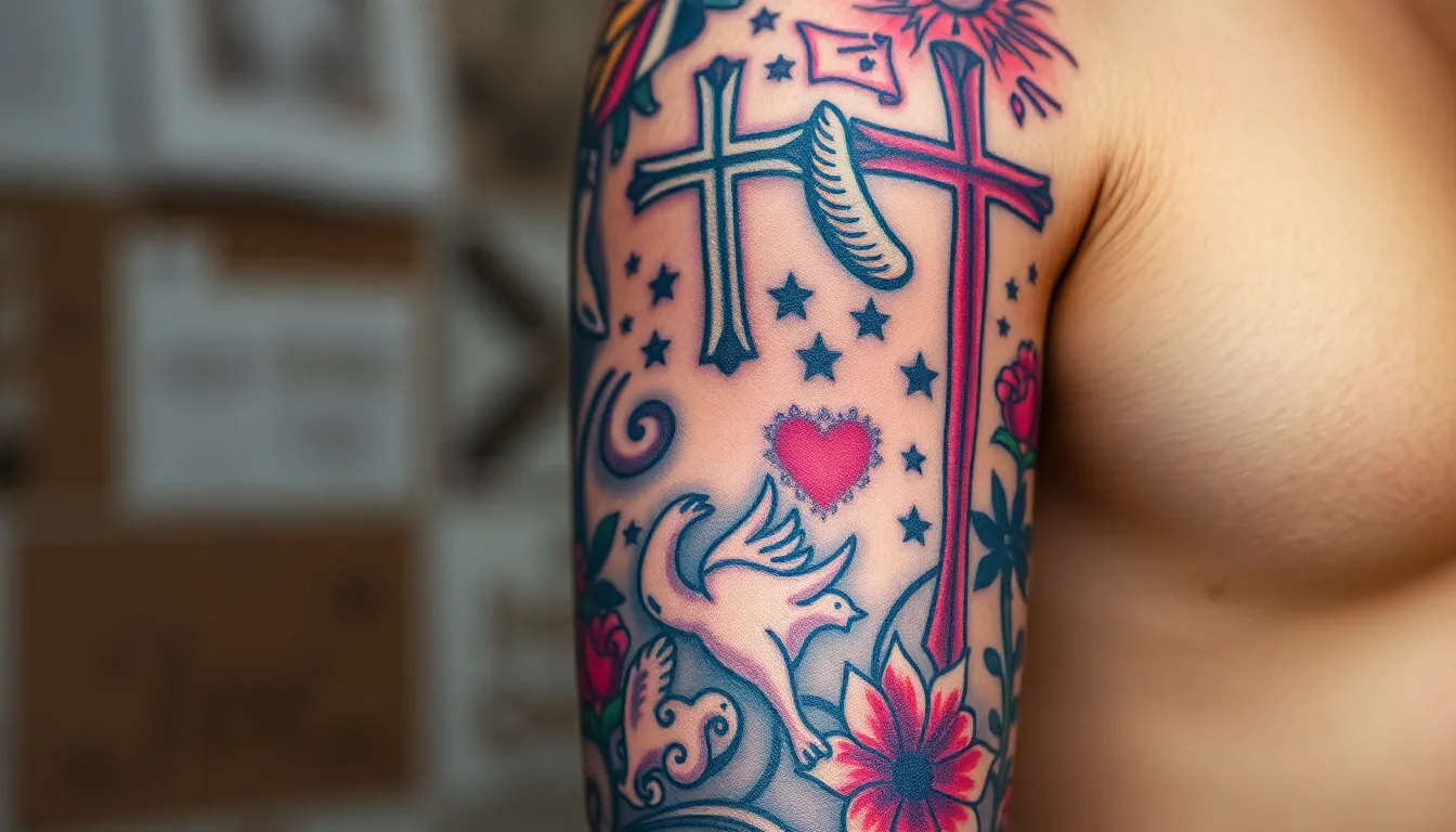50+ Meaningful Christian Tattoo Ideas That Celebrate Your Faith in 2025 14 50+ Meaningful Christian Tattoo Ideas That Celebrate Your Faith in 2025 13