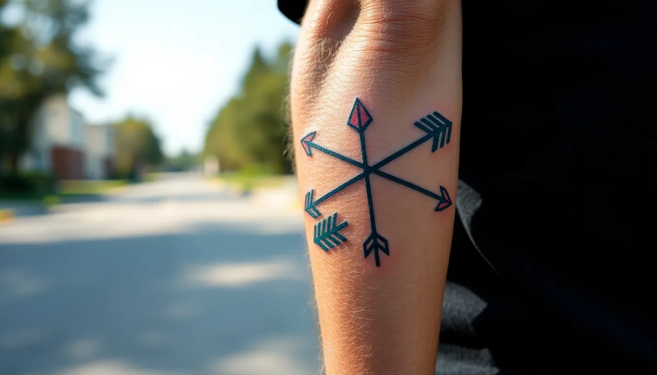 50 Stunning Arrow Tattoo Ideas: From Simple Designs to Bold Statement Pieces 15