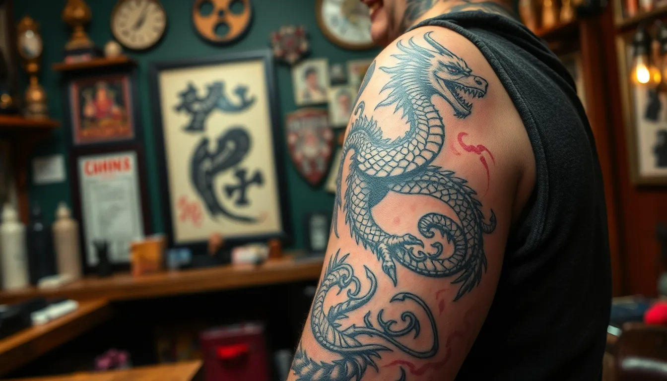 50+ Epic Dragon Tattoo Ideas: From Traditional Asian to Modern Designs (2025) 16 50+ Epic Dragon Tattoo Ideas: From Traditional Asian to Modern Designs (2025) 15