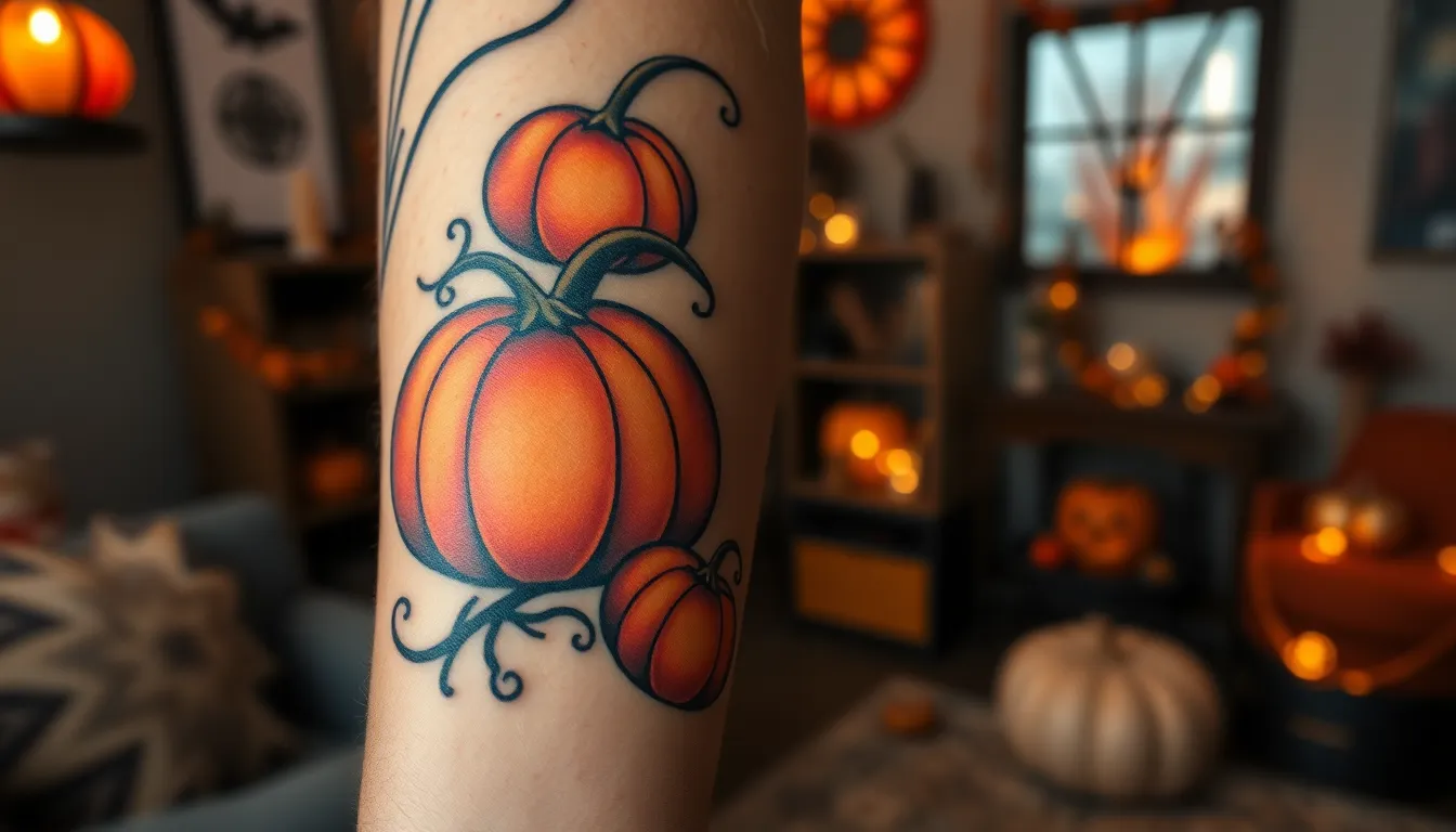 50+ Spooky Halloween Tattoo Ideas That'll Give You Chills All Year Long 16 50+ Spooky Halloween Tattoo Ideas That'll Give You Chills All Year Long 15