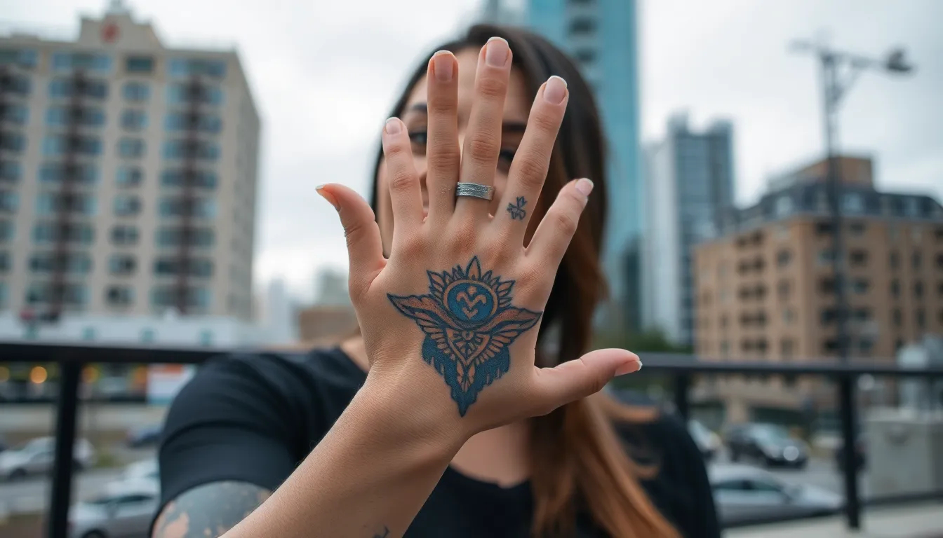 50+ Stunning Hand Tattoo Ideas for Women: Delicate to Bold Designs That Make a Statement 16 50+ Stunning Hand Tattoo Ideas for Women: Delicate to Bold Designs That Make a Statement 15
