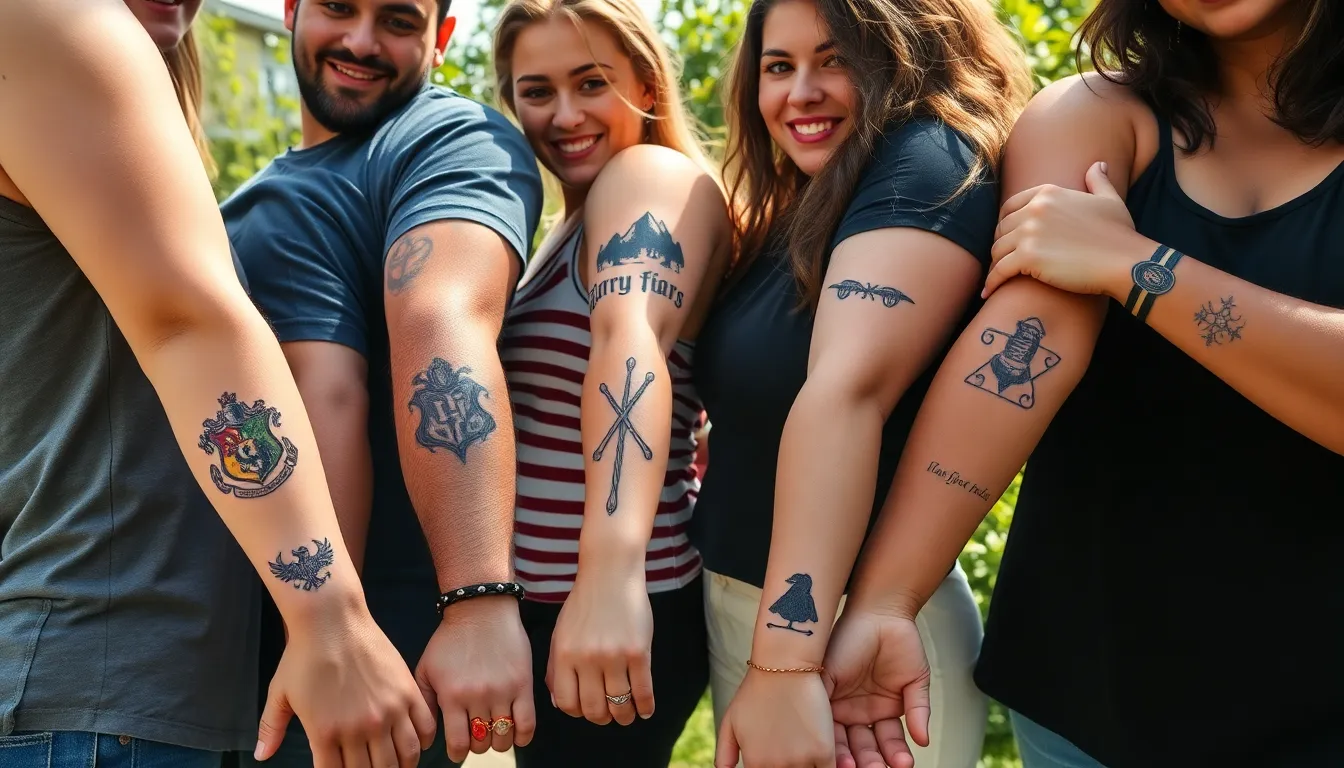 50+ Magical Harry Potter Tattoo Ideas That Every Fan Will Love 16 50+ Magical Harry Potter Tattoo Ideas That Every Fan Will Love 15