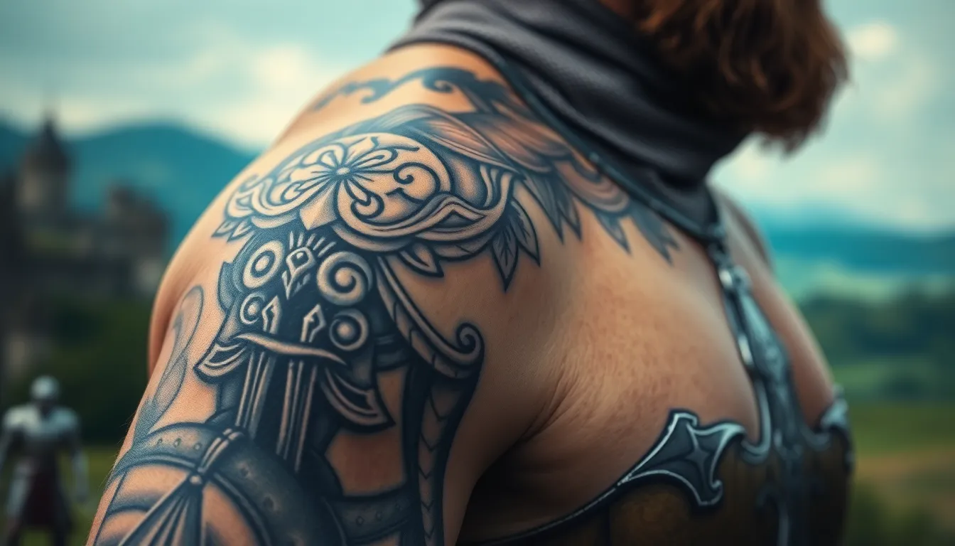 50+ Epic Knight Tattoo Ideas: Medieval Warriors & Modern Designs (2025) 16 50+ Epic Knight Tattoo Ideas: Medieval Warriors & Modern Designs (2025) 15