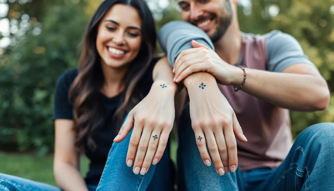 50+ Matching Tattoo Ideas for Couples, Friends & Family (2025 Guide) 16 50+ Matching Tattoo Ideas for Couples, Friends & Family (2025 Guide) 15