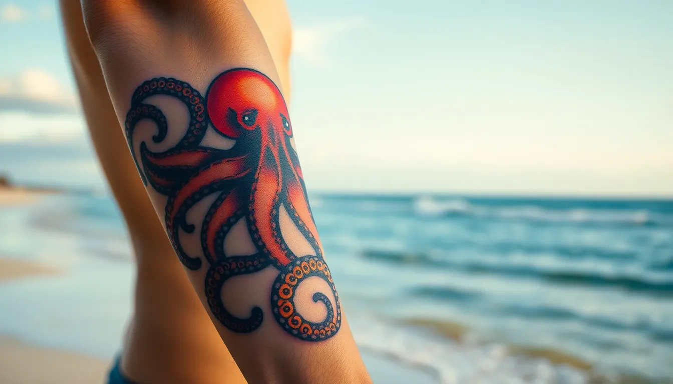 50+ Stunning Octopus Tattoo Ideas: From Minimalist to Large-Scale Designs 16 50+ Stunning Octopus Tattoo Ideas: From Minimalist to Large-Scale Designs 15