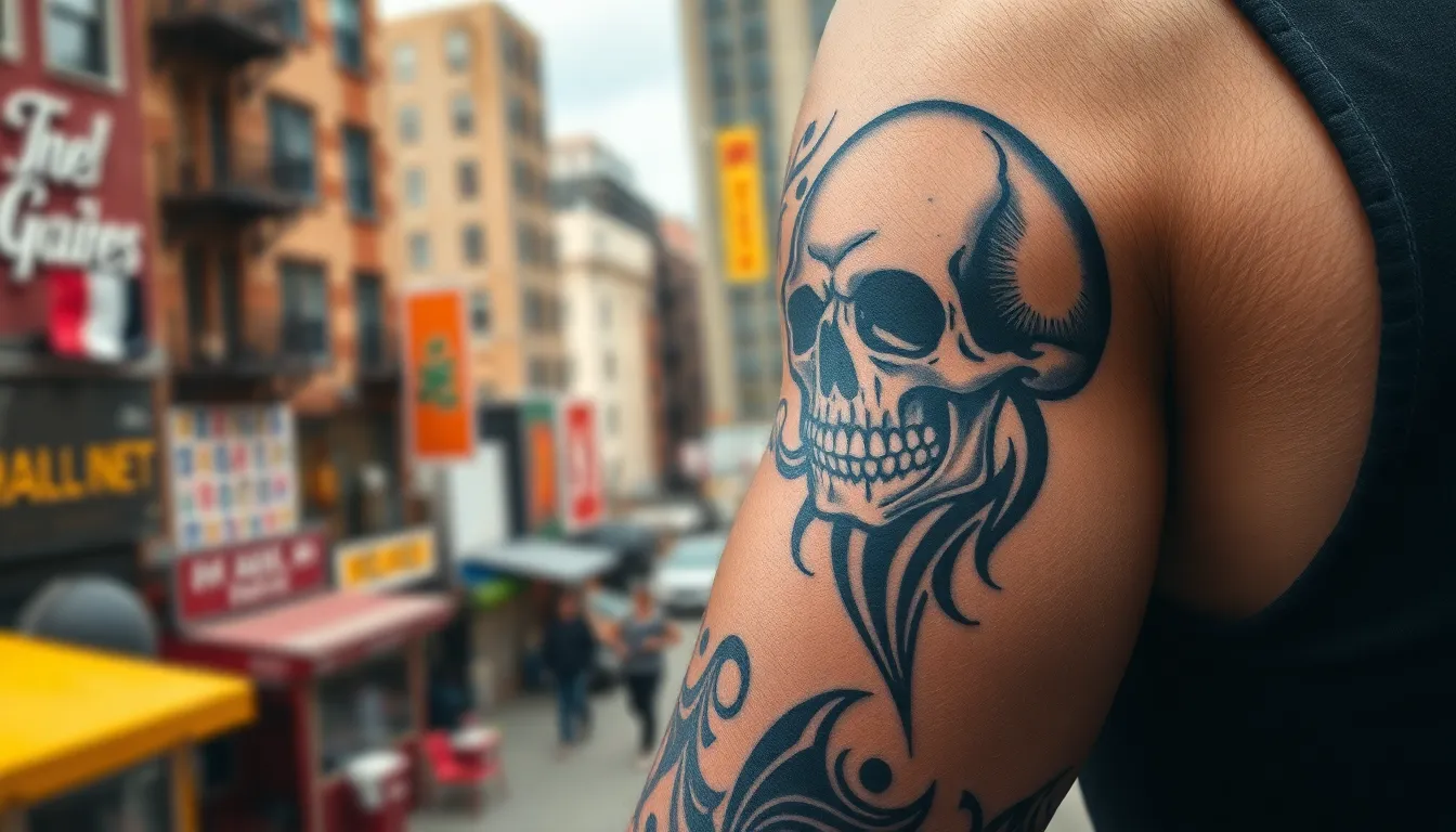 50+ Skull Tattoo Ideas: From Sugar Skulls to Realistic Designs (2025 Guide) 16 50+ Skull Tattoo Ideas: From Sugar Skulls to Realistic Designs (2025 Guide) 15