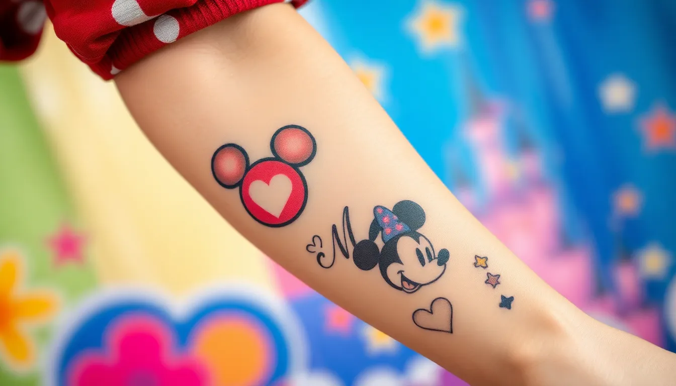 50+ Magical Disney Tattoo Ideas That Will Bring Your Childhood Dreams to Life 18 50+ Magical Disney Tattoo Ideas That Will Bring Your Childhood Dreams to Life 17