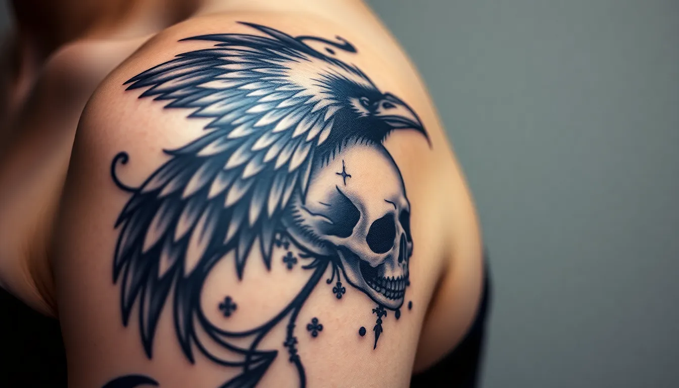50+ Dark & Beautiful Goth Tattoo Ideas for Your Next Ink 18 50+ Dark & Beautiful Goth Tattoo Ideas for Your Next Ink 17