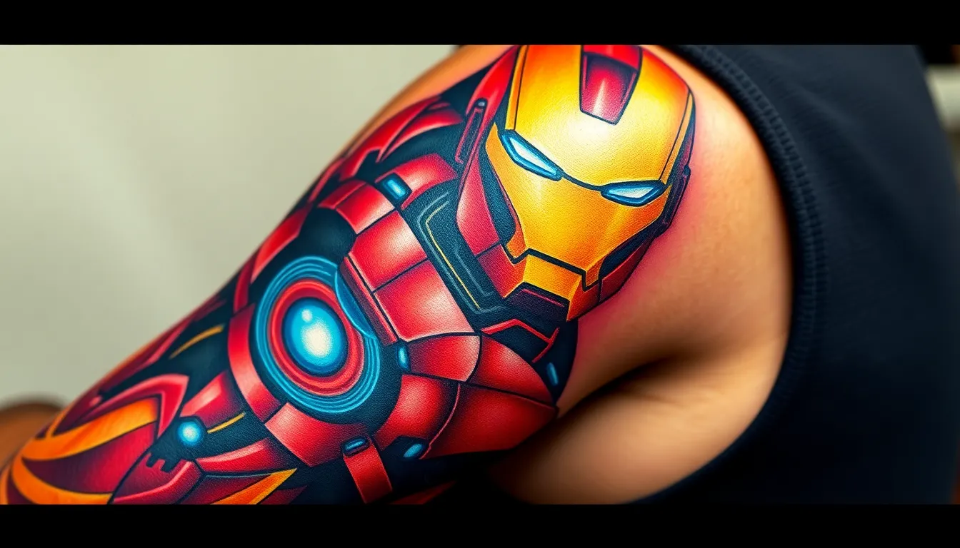 50+ Epic Iron Man Tattoo Ideas That'll Make You Feel Like Tony Stark (2025 Guide) 18 50+ Epic Iron Man Tattoo Ideas That'll Make You Feel Like Tony Stark (2025 Guide) 17