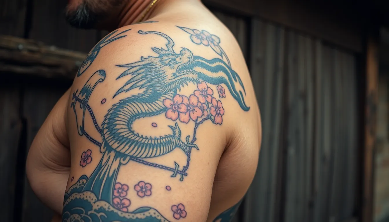 50 Bold Japanese Tattoo Ideas for Guys: Dragons, Samurai & Traditional Designs 18 50 Bold Japanese Tattoo Ideas for Guys: Dragons, Samurai & Traditional Designs 17