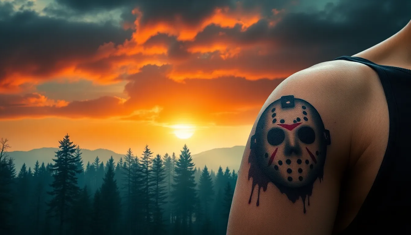 50 Spine-Chilling Jason Tattoo Ideas That Horror Fans Are Obsessing Over in 2025 18 50 Spine-Chilling Jason Tattoo Ideas That Horror Fans Are Obsessing Over in 2025 17