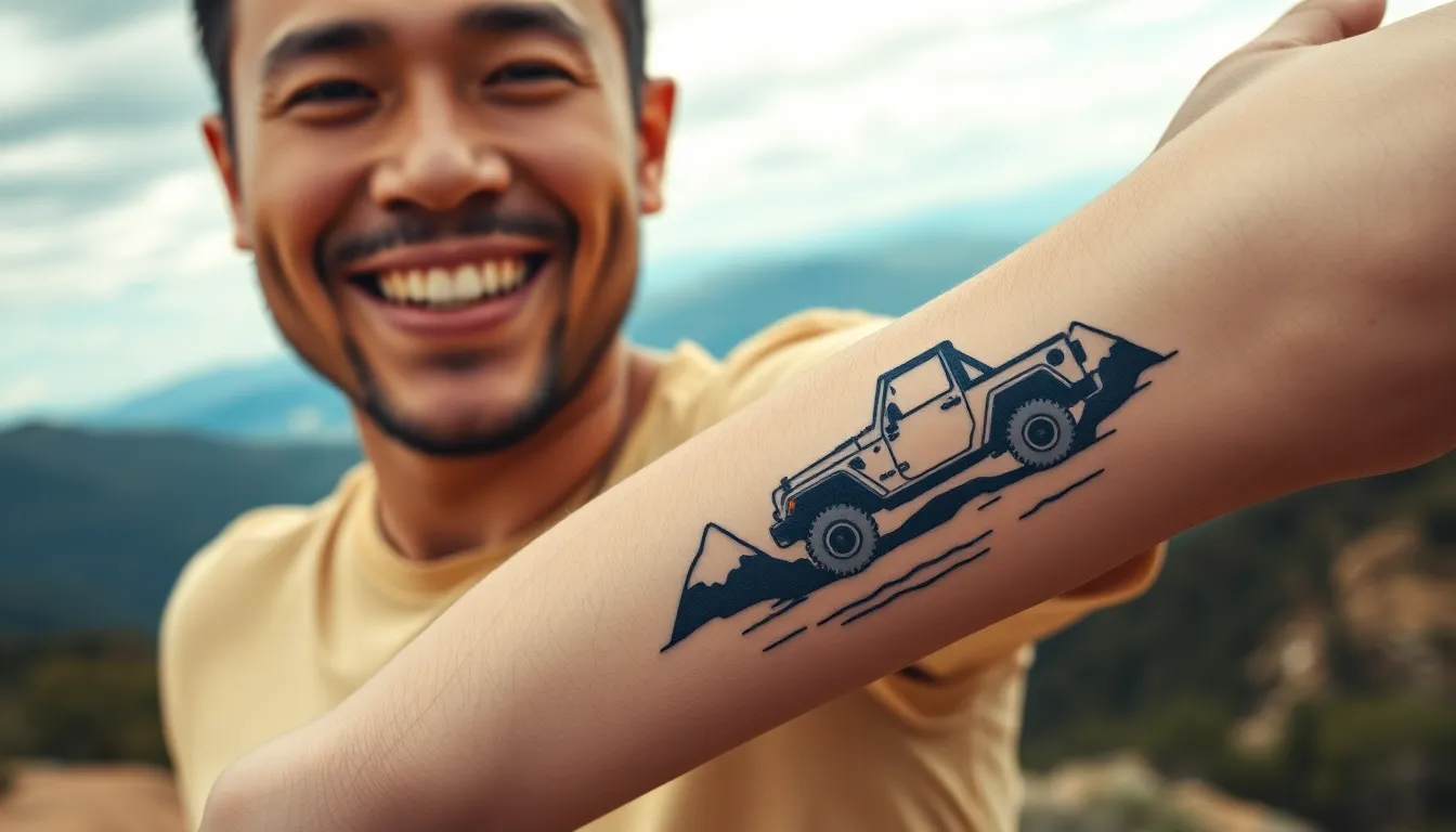 50+ Epic Jeep Tattoo Ideas That Every Off-Road Enthusiast Will Love 18 50+ Epic Jeep Tattoo Ideas That Every Off-Road Enthusiast Will Love 17