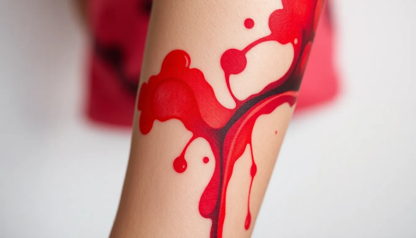 50+ Bold Red Tattoo Ideas That'll Make Your Ink Pop in 2025 18 50+ Bold Red Tattoo Ideas That'll Make Your Ink Pop in 2025 17