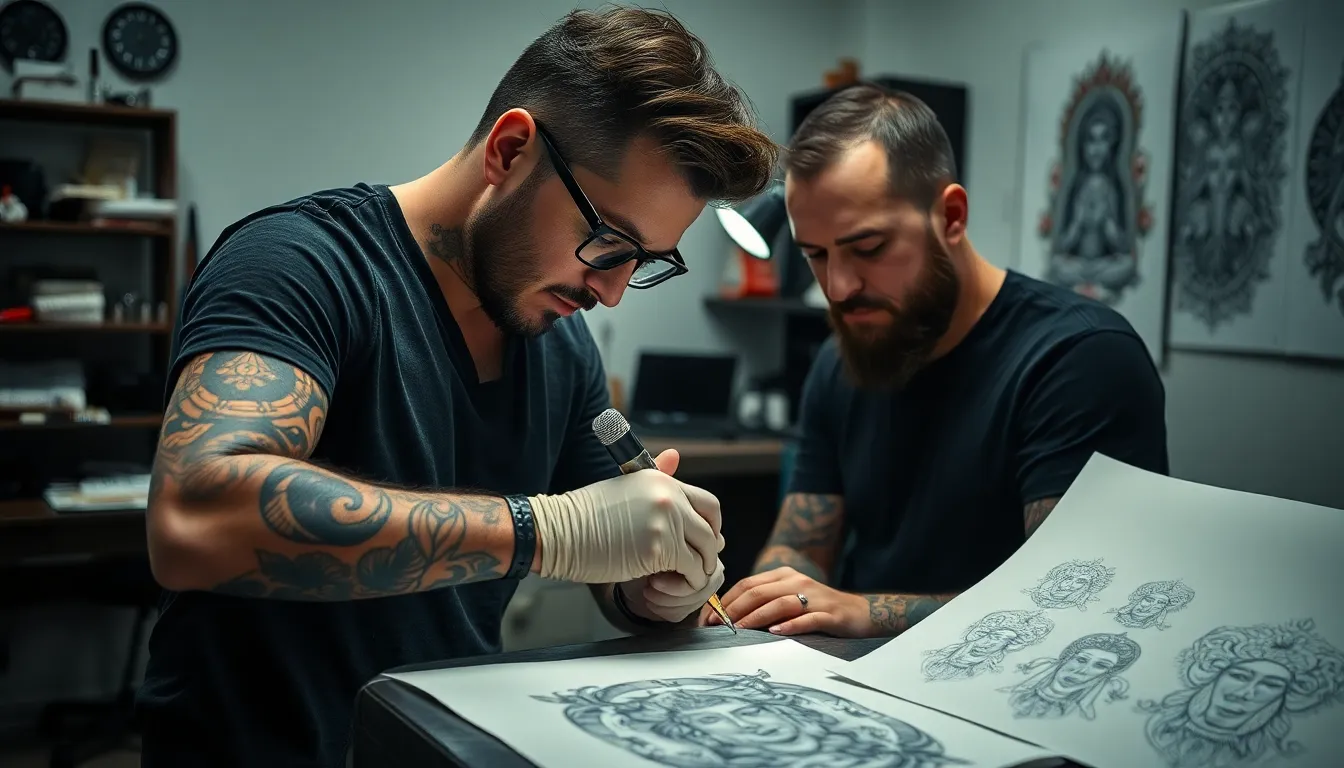 25 Stunning Stairway to Heaven Tattoo Ideas That Will Inspire Your Next Ink 18 25 Stunning Stairway to Heaven Tattoo Ideas That Will Inspire Your Next Ink 17