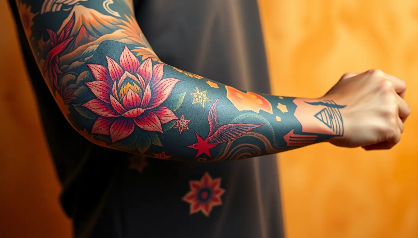 50+ Stunning Tattoo Design Sleeve Ideas That Will Transform Your Arm Into Art 18 50+ Stunning Tattoo Design Sleeve Ideas That Will Transform Your Arm Into Art 17