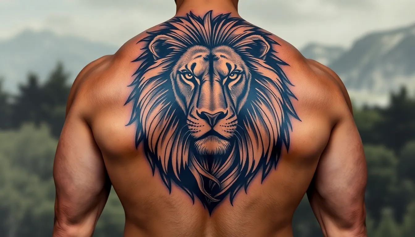 50 Bold Back Tattoo Ideas for Men: Tribal, Animal & Portrait Designs That Command Attention 2 50 Bold Back Tattoo Ideas for Men: Tribal, Animal & Portrait Designs That Command Attention 1
