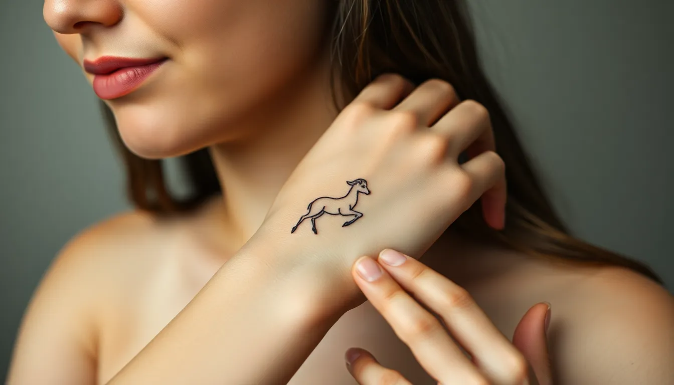 50+ Stunning Capricorn Tattoo Ideas: From Minimalist to Mythological Designs 2 50+ Stunning Capricorn Tattoo Ideas: From Minimalist to Mythological Designs 1