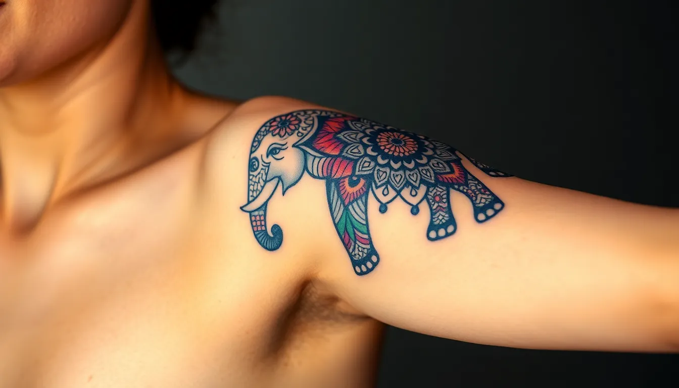 50+ Stunning Elephant Tattoo Ideas for Women: Mandala, Floral & Minimalist Designs 2 50+ Stunning Elephant Tattoo Ideas for Women: Mandala, Floral & Minimalist Designs 1
