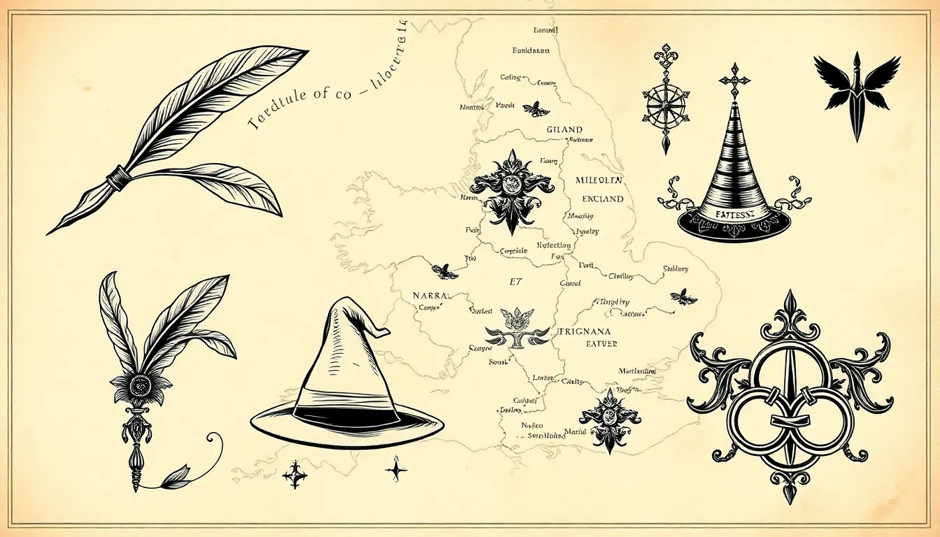 50+ England Tattoo Ideas: From Royal Crowns to Three Lions & Beyond 2 50+ England Tattoo Ideas: From Royal Crowns to Three Lions & Beyond 1
