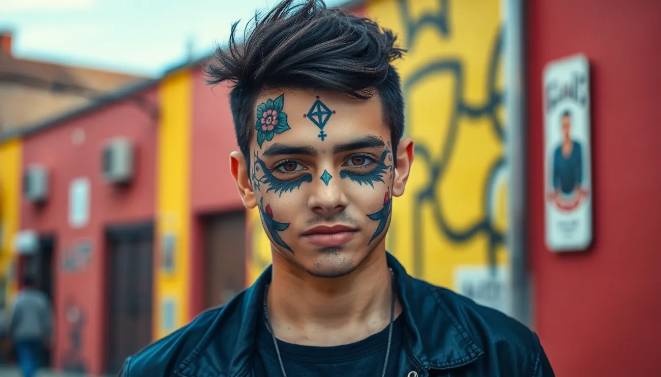 50+ Bold Face Tattoo Ideas That Actually Look Amazing in 2025 2 50+ Bold Face Tattoo Ideas That Actually Look Amazing in 2025 1