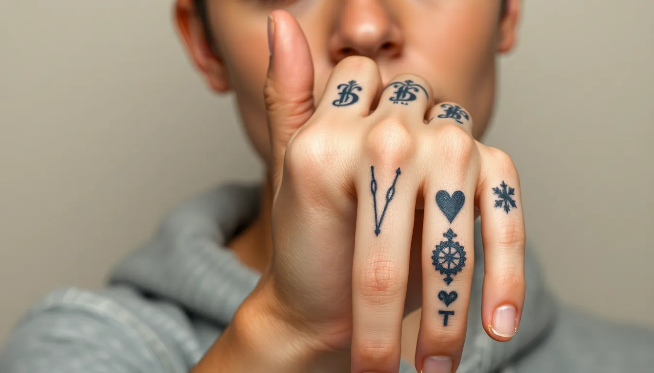 50+ Stunning Finger Tattoo Ideas That'll Make You Want Ink (2025 Guide) 2 50+ Stunning Finger Tattoo Ideas That'll Make You Want Ink (2025 Guide) 1