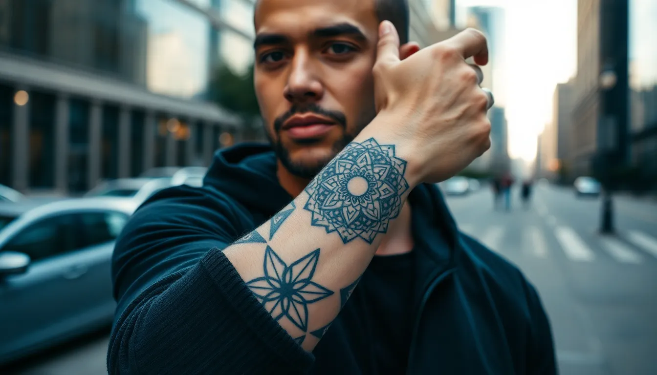 50+ Bold Forearm Tattoo Ideas for Men: From Minimalist to Traditional Designs 2 50+ Bold Forearm Tattoo Ideas for Men: From Minimalist to Traditional Designs 1