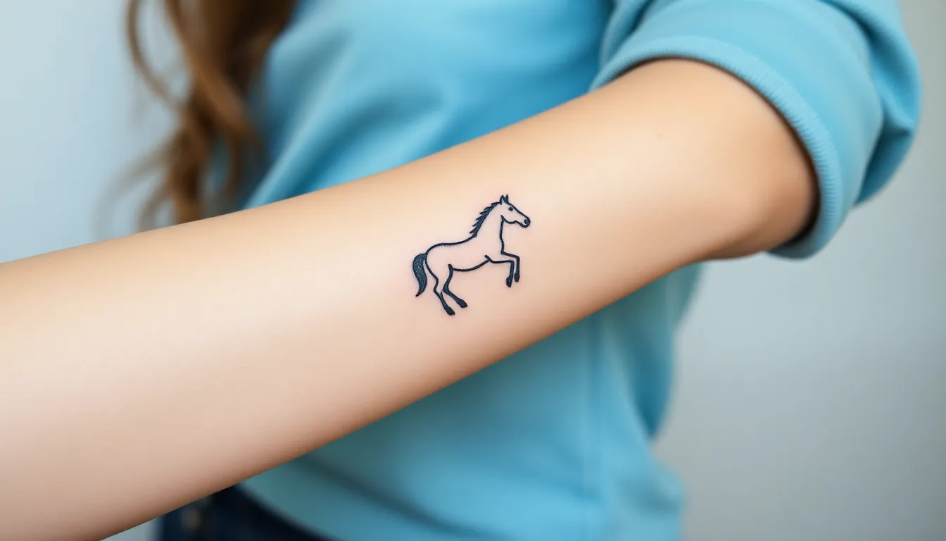 50+ Stunning Horse Tattoo Ideas: From Realistic Portraits to Minimalist Designs 2 50+ Stunning Horse Tattoo Ideas: From Realistic Portraits to Minimalist Designs 1