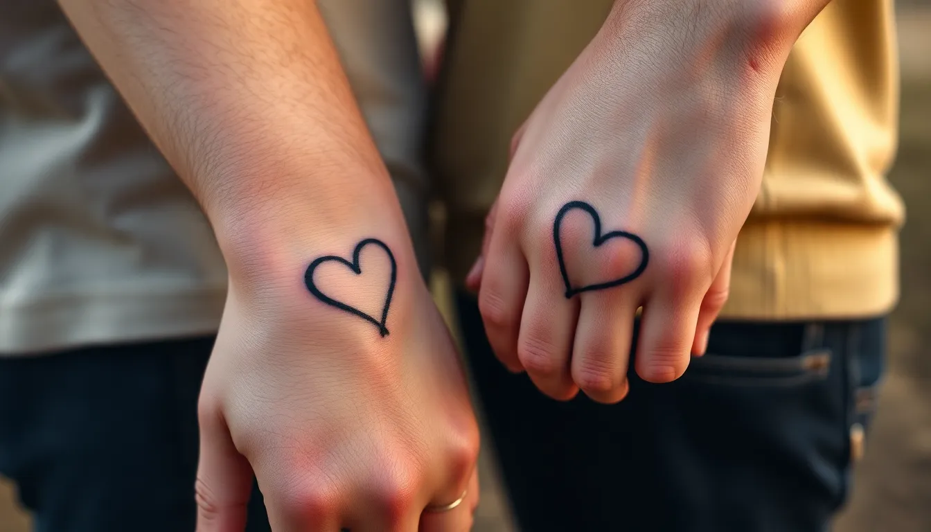 50+ Romantic Couples Tattoo Ideas That Perfectly Celebrate Your Love Story 2 50+ Romantic Couples Tattoo Ideas That Perfectly Celebrate Your Love Story 1