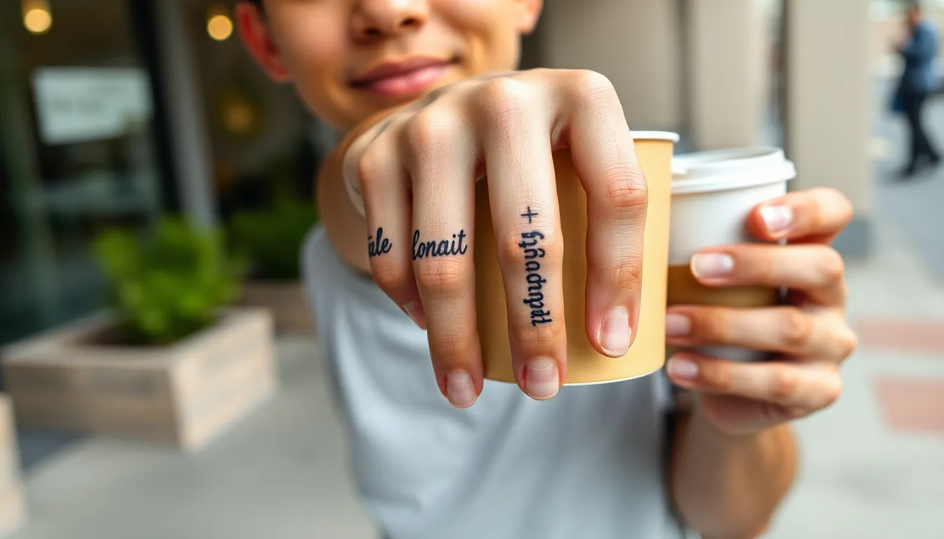 50+ Best Knuckle Tattoo Ideas: Bold Designs, Words & Symbols for 2025 2 50+ Best Knuckle Tattoo Ideas: Bold Designs, Words & Symbols for 2025 1