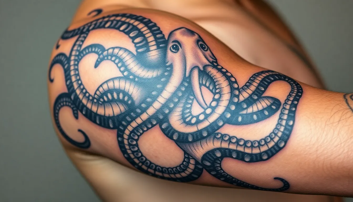 50+ Epic Kraken Tattoo Ideas: From Traditional to Modern Sea Monster Designs 2 50+ Epic Kraken Tattoo Ideas: From Traditional to Modern Sea Monster Designs 1