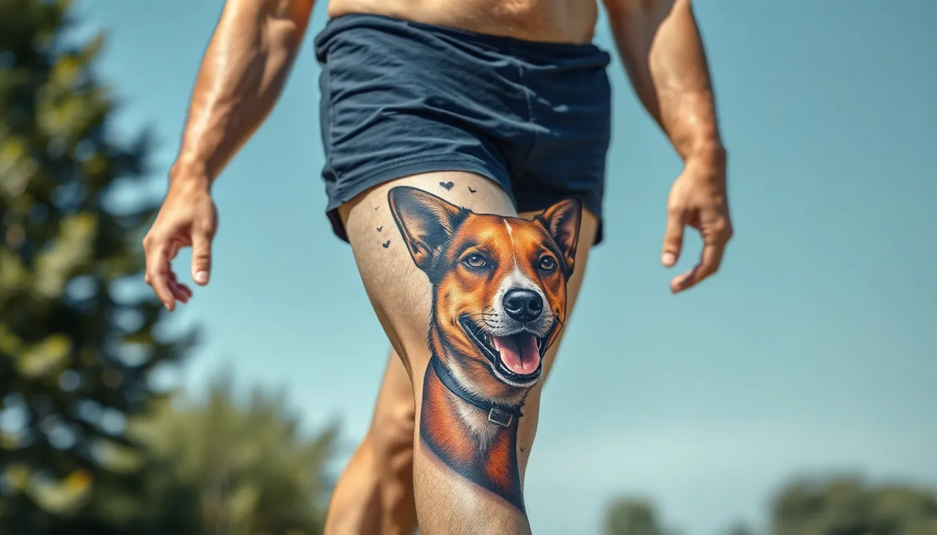 50+ Epic Leg Tattoo Ideas for Men: From Small Designs to Full Sleeves 2 50+ Epic Leg Tattoo Ideas for Men: From Small Designs to Full Sleeves 1