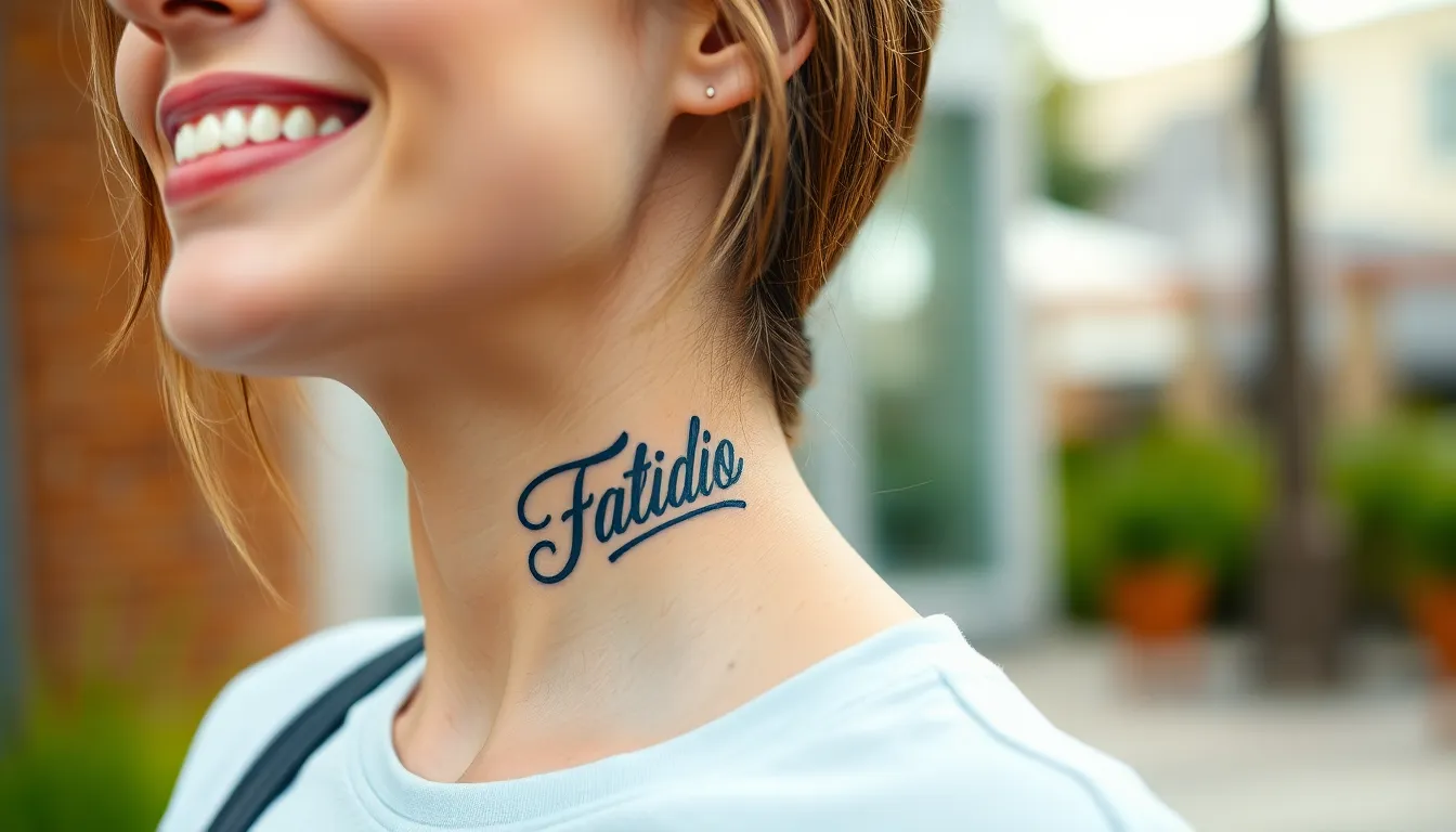 35 Stunning Neck Tattoo Ideas for Women: Delicate to Bold Designs 2 35 Stunning Neck Tattoo Ideas for Women: Delicate to Bold Designs 1