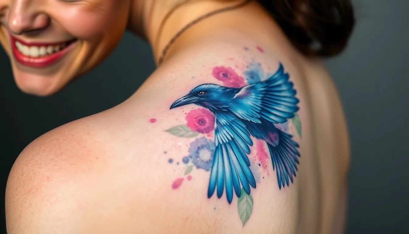 50+ Stunning Raven Tattoo Ideas: Designs, Meanings & Placement Guide for 2025 2 50+ Stunning Raven Tattoo Ideas: Designs, Meanings & Placement Guide for 2025 1