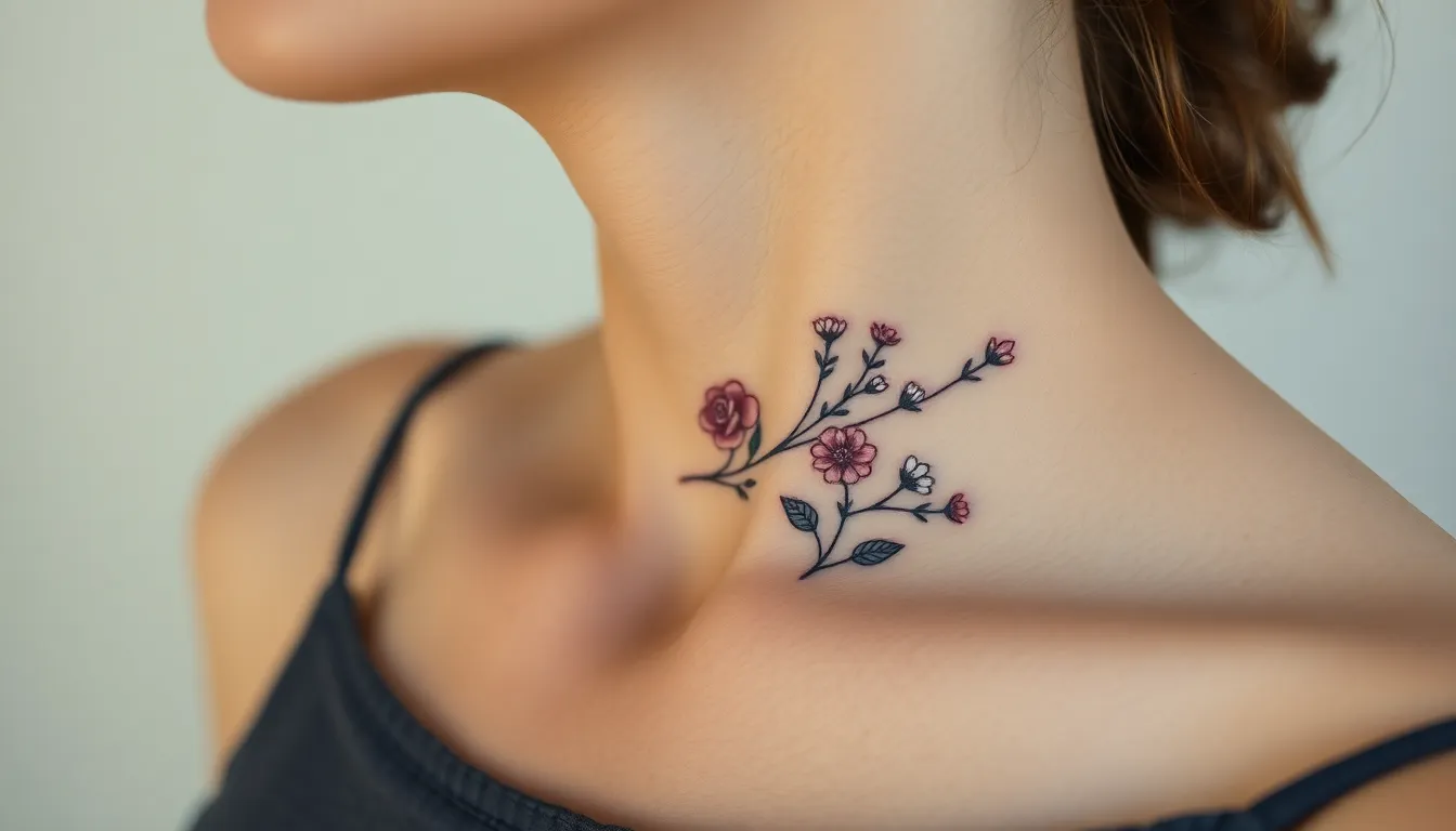 50+ Stunning Tattoo Ideas for Collarbone That You'll Actually Want to Get 2 50+ Stunning Tattoo Ideas for Collarbone That You'll Actually Want to Get 1